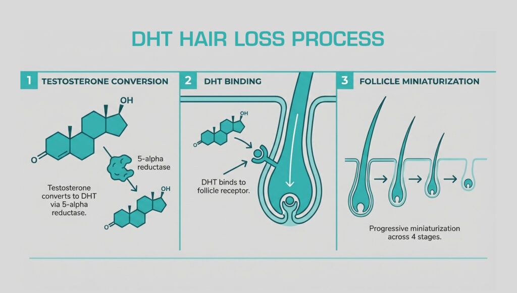 ghk-cu inhibits 5-alpha reductase dht hair loss Supplements for Hair Loss: What Actually Works